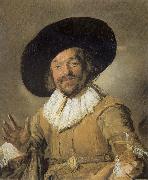 Frans Hals The cheerful drinder Sweden oil painting artist